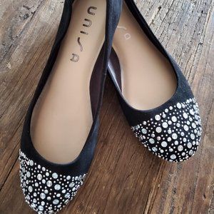 Unisa Faux Suede Ballet Flats, size 8.5